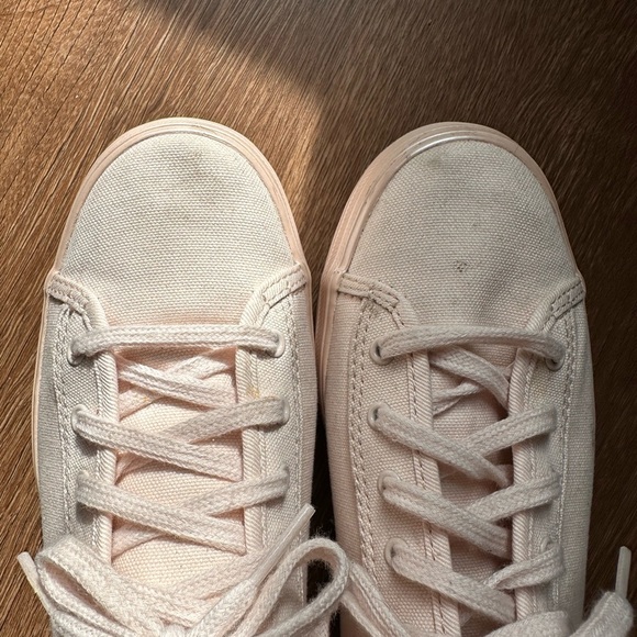❌SOLD❌Keds Light Pink Canvas Platform Sneakers Size 8 - Picture 2 of 9